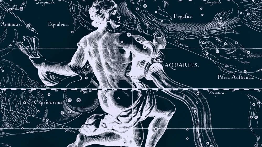 ​La constellation du Verseau, Aquarius pour les Anglo-saxons